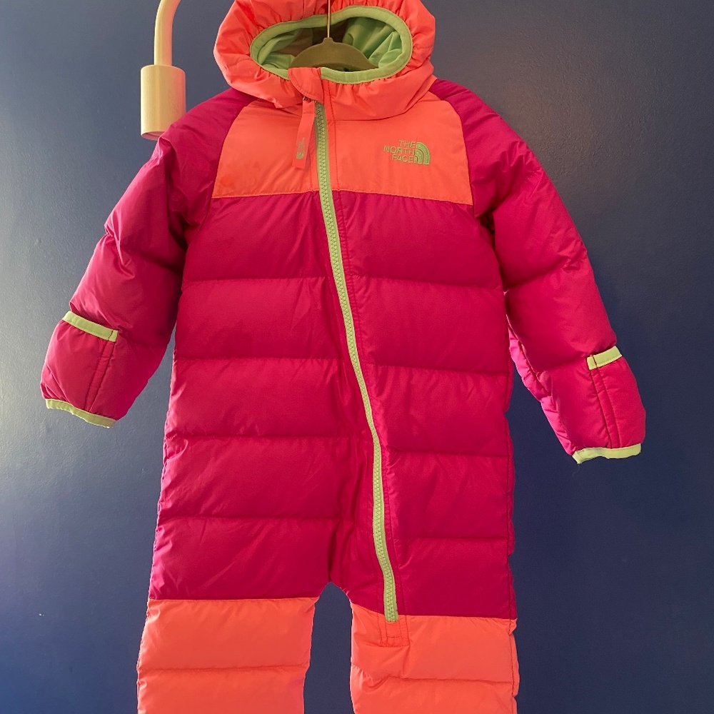 North Face Infant Snowsuit 6-12M